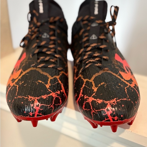 Under Armour Blur 2 MC All American Phoenix Fire Football Cleats Men’s Sz 16 - Picture 7 of 9